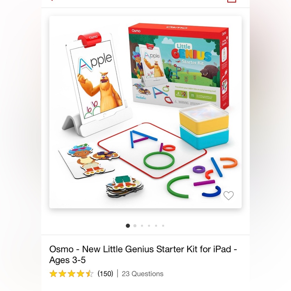 Osmo Starter kit age 3-5